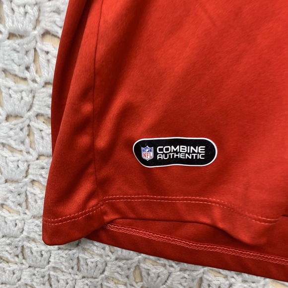 Kansas City Chiefs Men's T-Shirt Tee 2XL‎ Red New Era NFL Combine Authentic - Picture 8 of 9